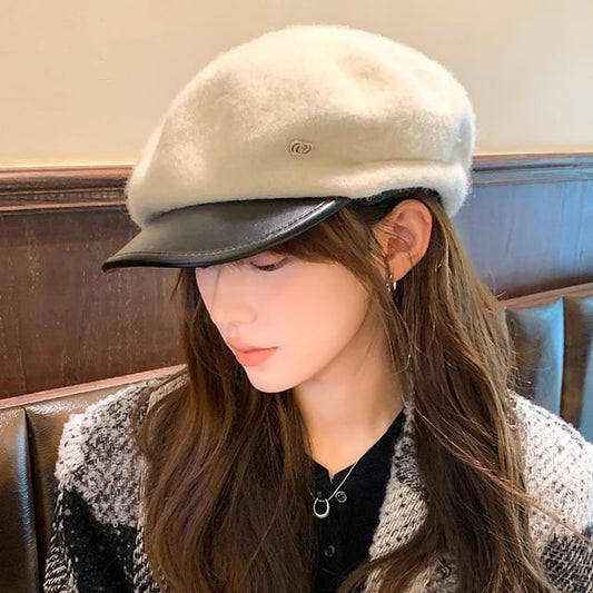 Wool Newsboy Cap