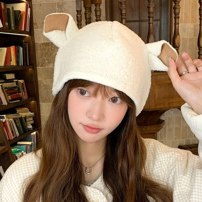 Sheep Ear Fleece Hat