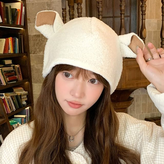 Sheep Ear Fleece Hat