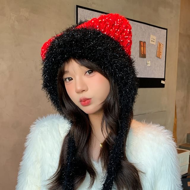 Cat Ear Wool Trapper Hat