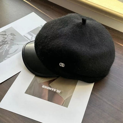 Wool Newsboy Cap