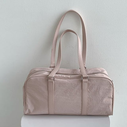 Multi-Pocket Drawstring Tote Bag