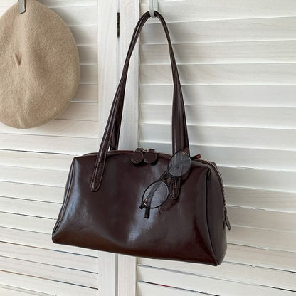Faux Leather Tote Bag