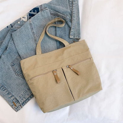 Plain Canvas Tote Bag