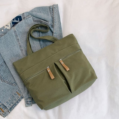 Plain Canvas Tote Bag