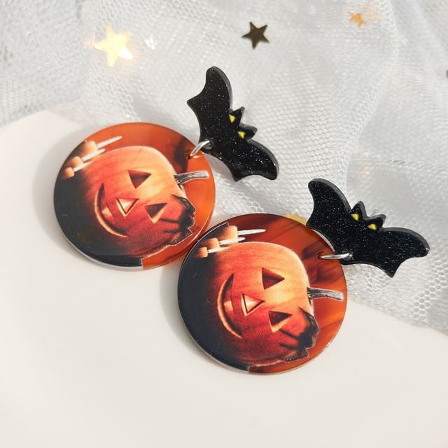 Halloween Acrylic Drop Earring