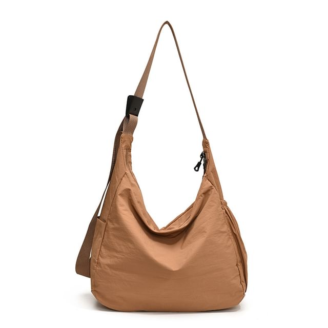 Nylon Plain Bag Crossbody