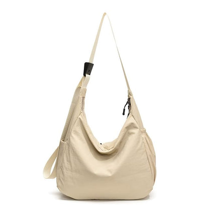 Nylon Plain Bag Crossbody
