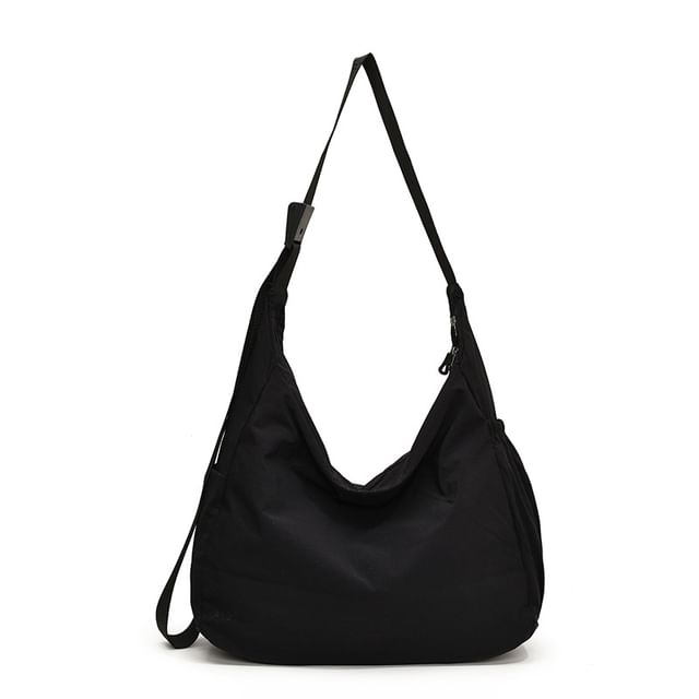 Nylon Plain Bag Crossbody
