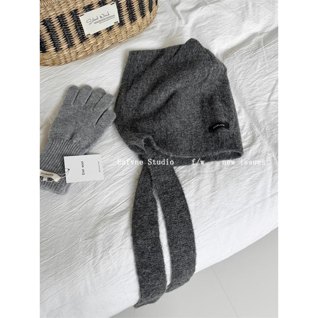 Bonnet Hat Knit Cat Ear