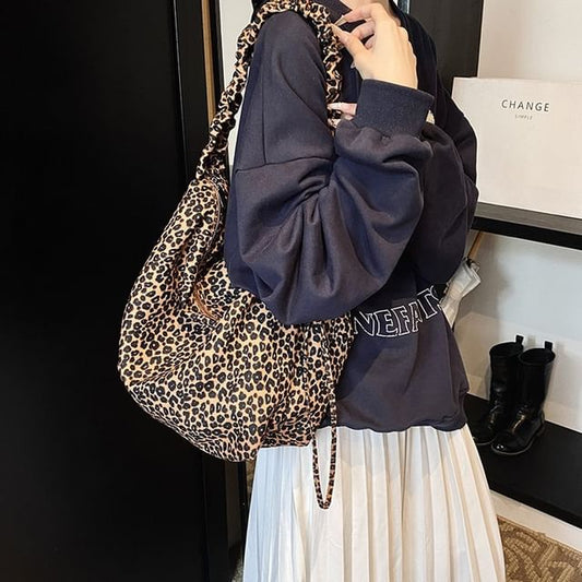 Leopard Print Tote Bag