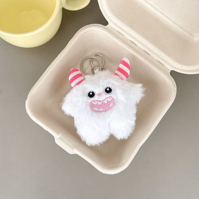 Phone Lanyard On Plush Monster Clip