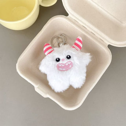 Phone Lanyard On Plush Monster Clip