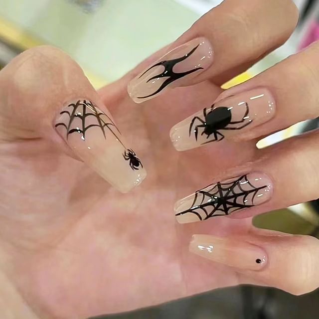 Spider Press On Nail