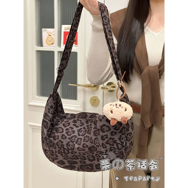 Leopard Print Crossbody Bag