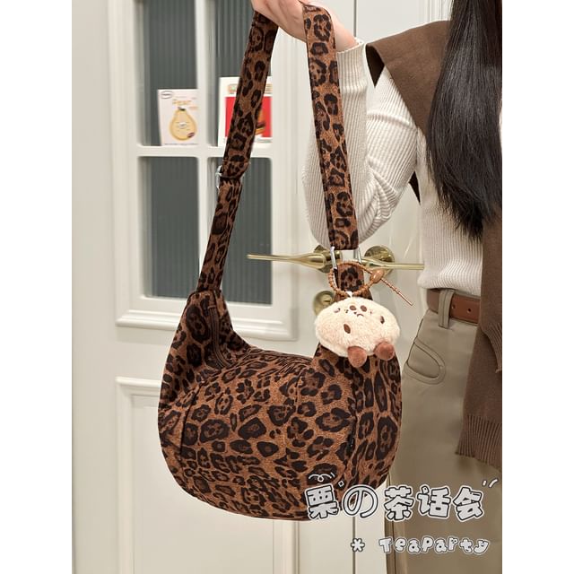 Leopard Print Crossbody Bag