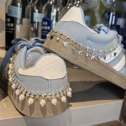 Rhinestone Shoe Charm