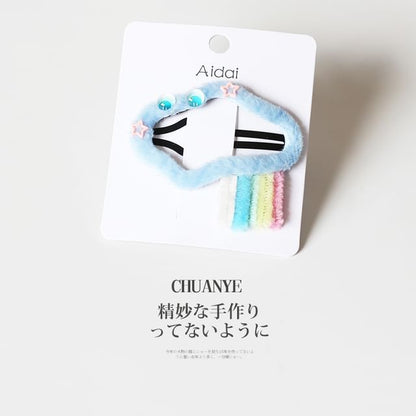 Rainbow Alloy Hair Clip