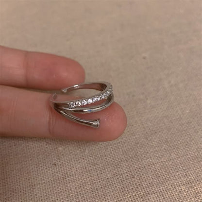 Rhinestone Open Ring (Various Design)
