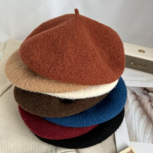 Plain Woolen Beret