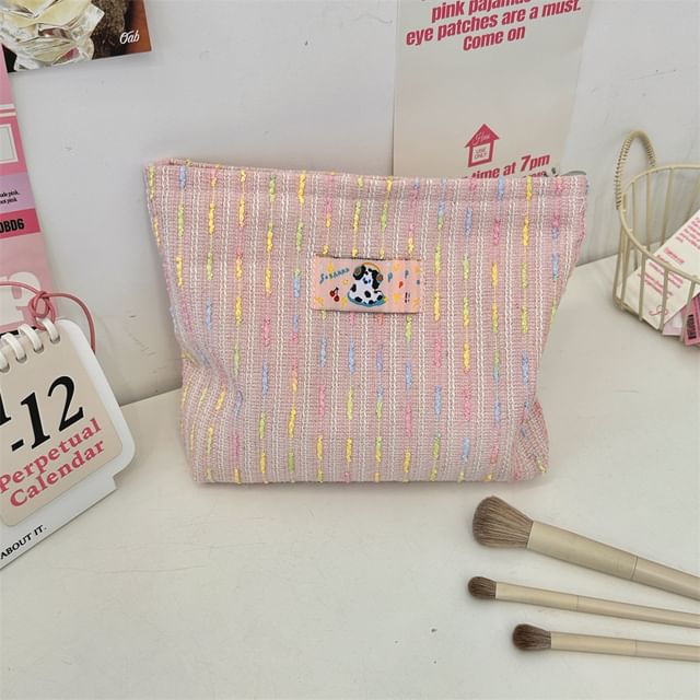 Woven Cosmetic Pouch