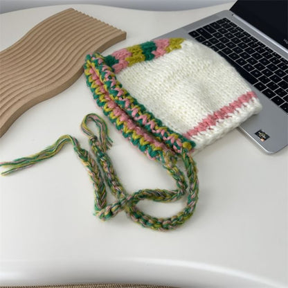 Balaclava Color Knit Block