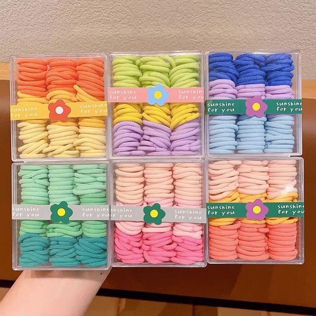 Plain Hair Tie Set