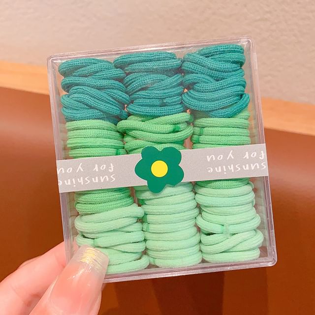 Plain Hair Tie Set