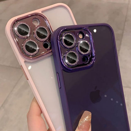 Protection Case Lens Glitter Phone
