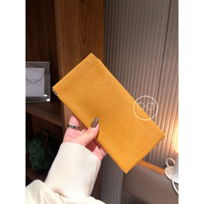 Faux Leather Glasses Case