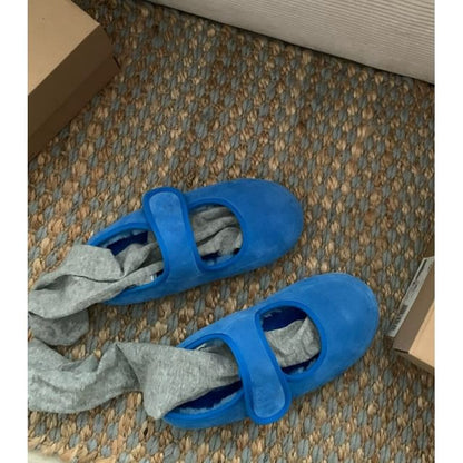 Plain Fleece-Lined Mules