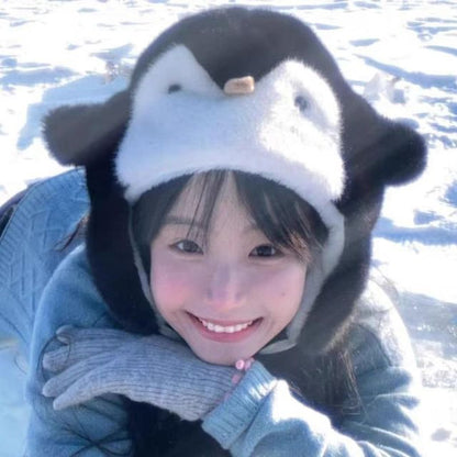 Cartoon Animal Fluffy Hat