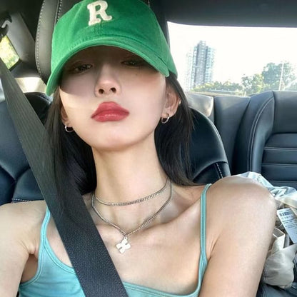 Lettering Embroidered / Plain Baseball Cap