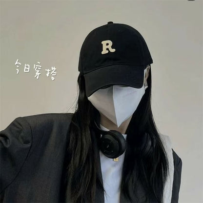 Lettering Embroidered / Plain Baseball Cap