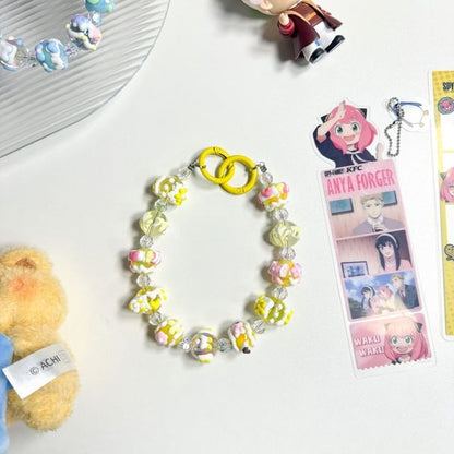 Strap Bead Cartoon Phone