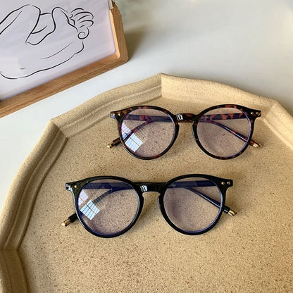 Plain Round Eyeglasses