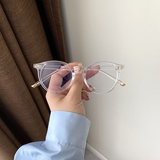 Plain Round Eyeglasses