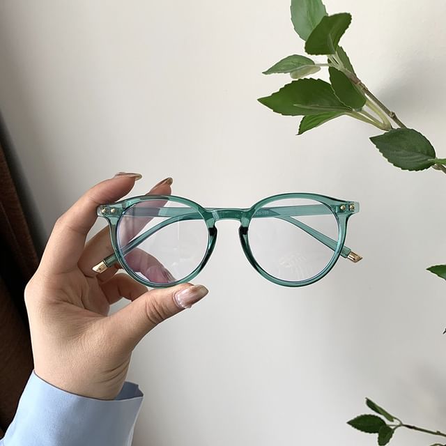 Plain Round Eyeglasses