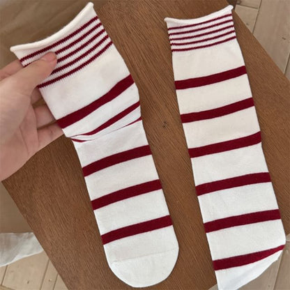 Striped Crew Socks