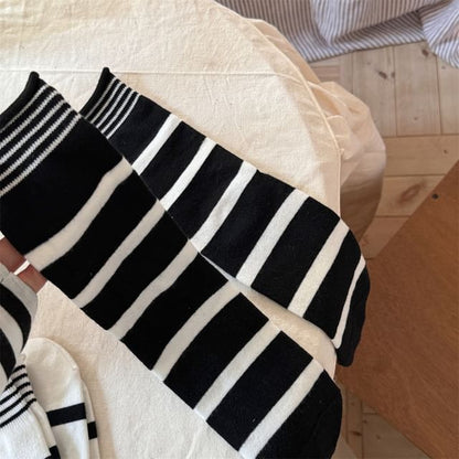 Striped Crew Socks