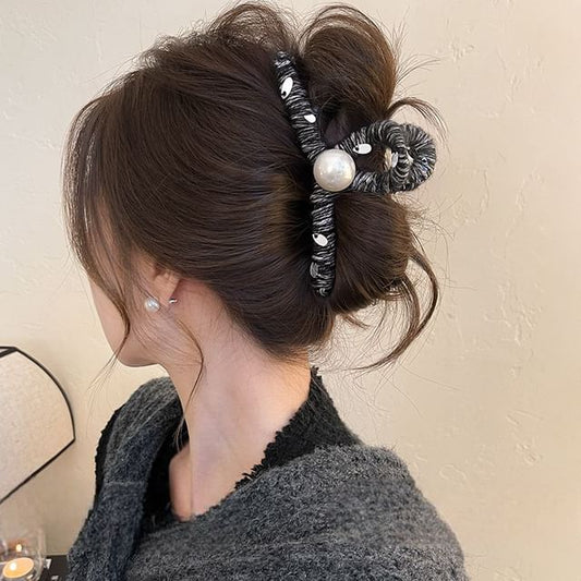 Faux Pearl Hair Claw
