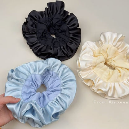 Plain Satin Scrunchie