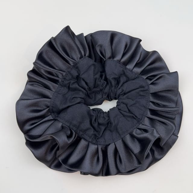 Plain Satin Scrunchie