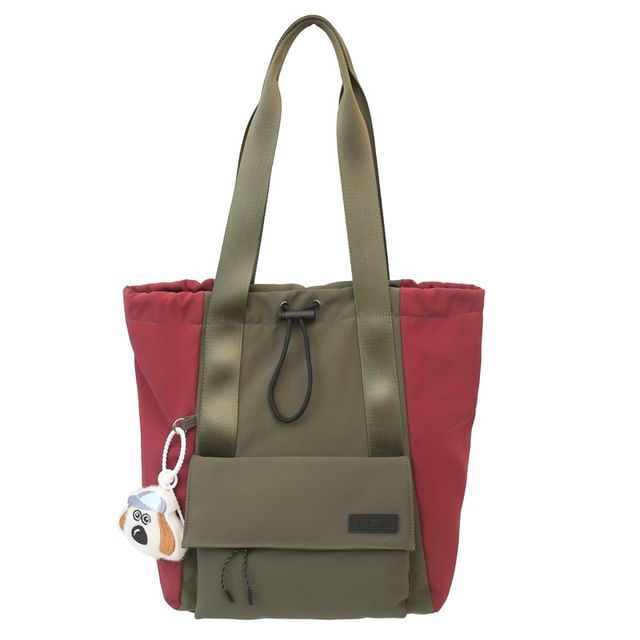 Drawstring Nylon Backpack / Bag Charm / Set