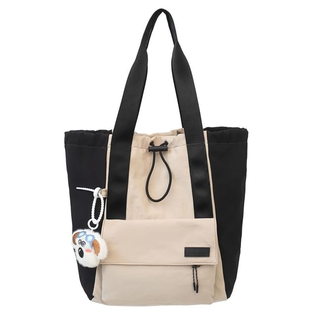 Drawstring Nylon Backpack / Bag Charm / Set