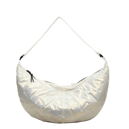 Plain Padded Crossbody Bag