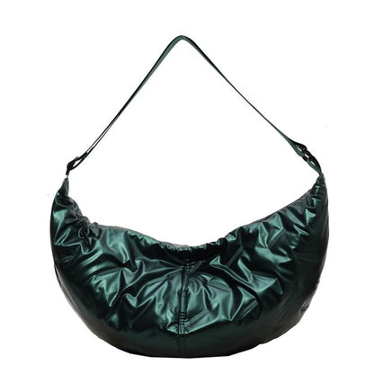 Plain Padded Crossbody Bag