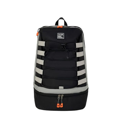 Lettering Applique Laptop Backpack