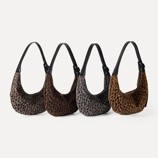 Leopard Print Shoulder Bag