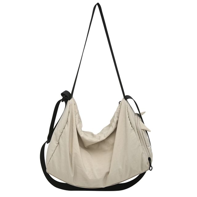 Cat Print Messenger Bag Nylon